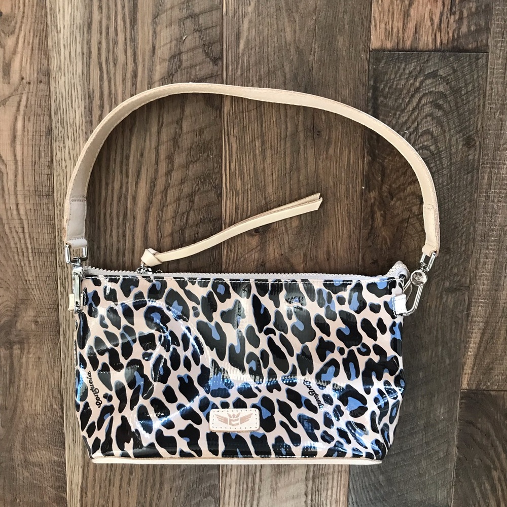 Consuela Blue Jag Bag NWOT - Picture 3 of 8